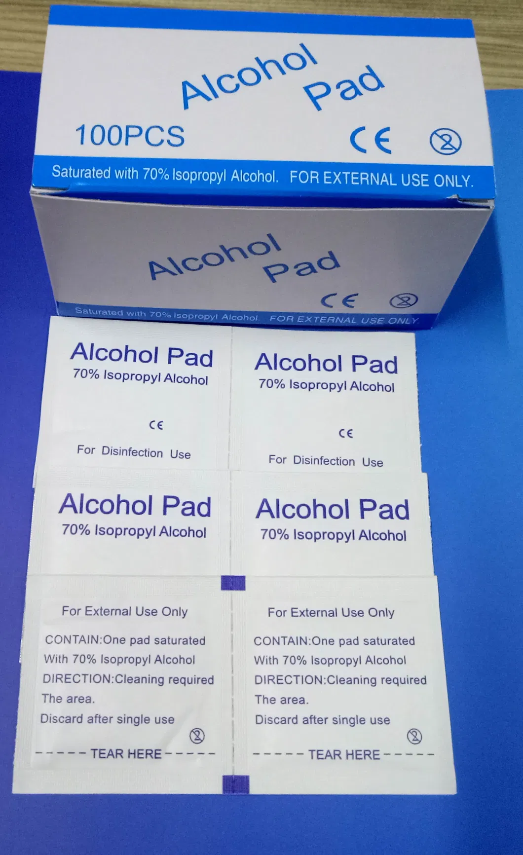 Alcohol Pad Isopropyl Alcohol Swab Medical Disposal Wet Cleaning Hand Cleaning,