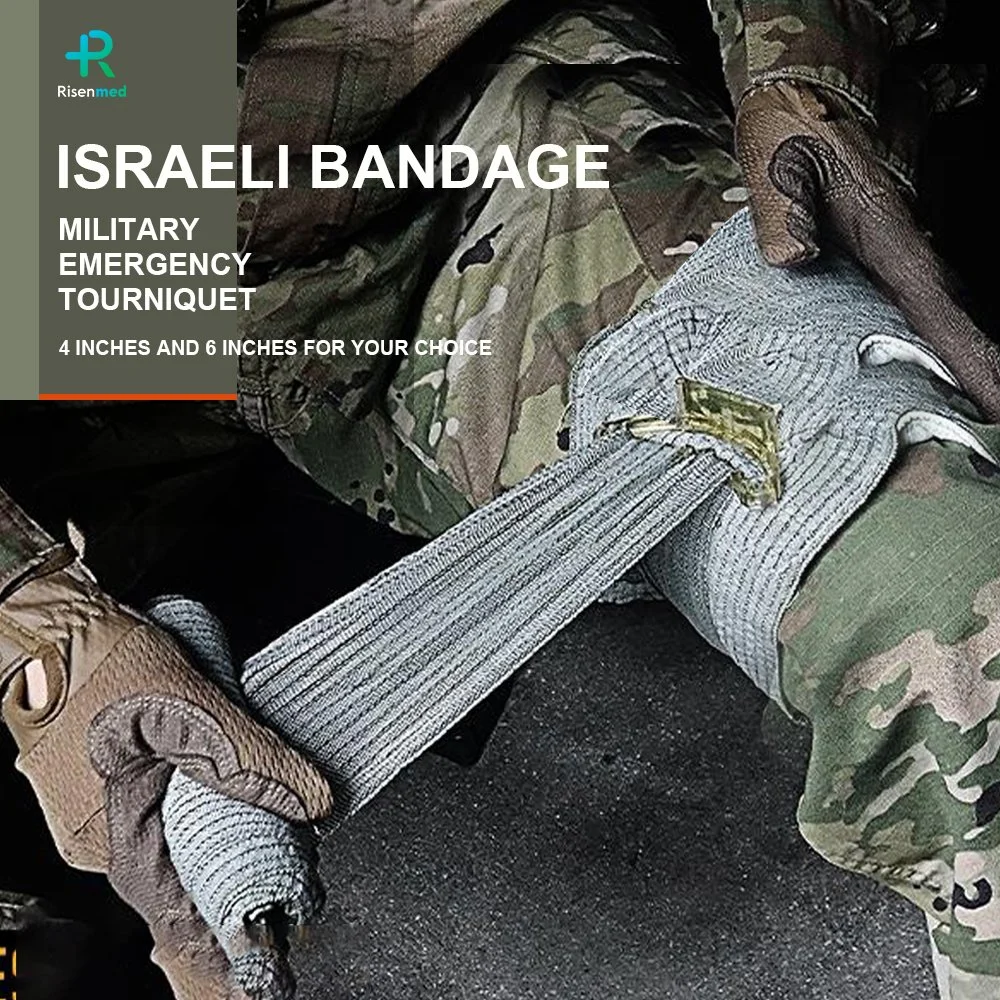 Customized Size Color Emergency Israeli Bandage Trauma