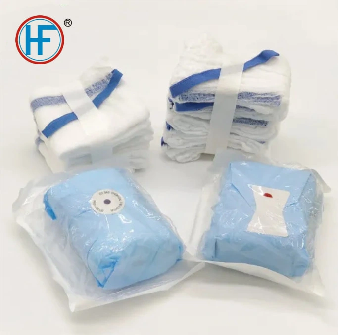 Mdr CE Approved 100% Cotton Medical Surgical Gauze Lap Sponge with X-ray or Not Laparotomy Sponge