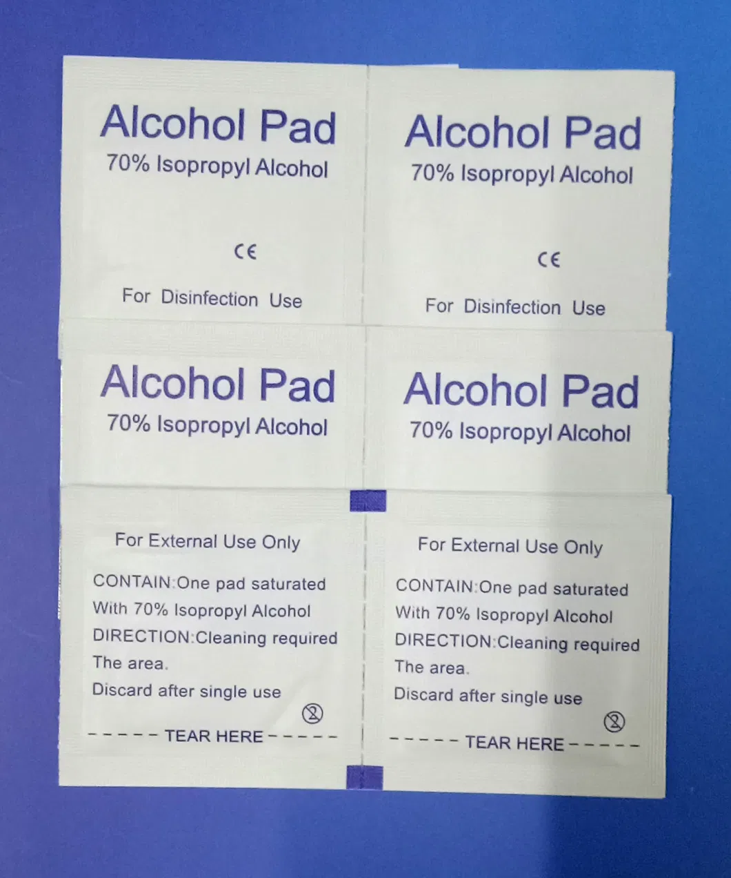 Alcohol Pad Isopropyl Alcohol Swab Medical Disposal Wet Cleaning Hand Cleaning,