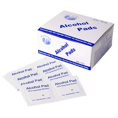 High Quality Sterilized Medical Nonwoven Alcohol Pad Swab